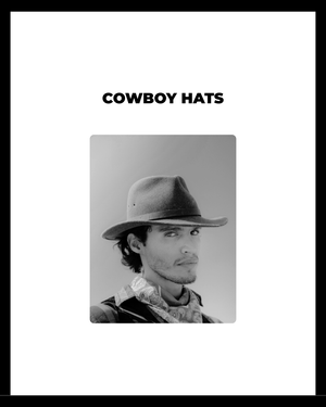 Premium quality authentic western cowboy hats collection - types of cowboy hats for men and women