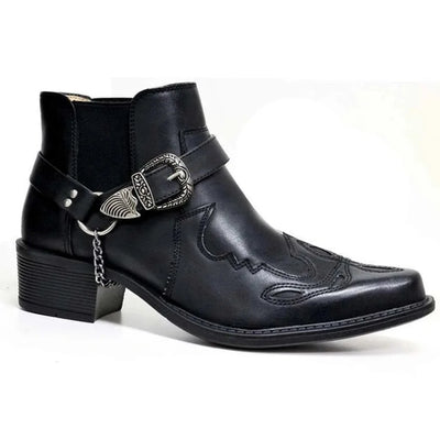Vintage Western Cowboy Boots with Modern Edge	