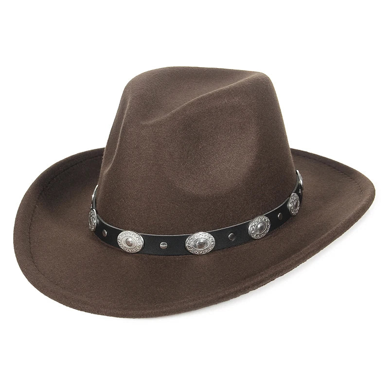 Man wearing Fedora Western Hat with casual stylish outfit