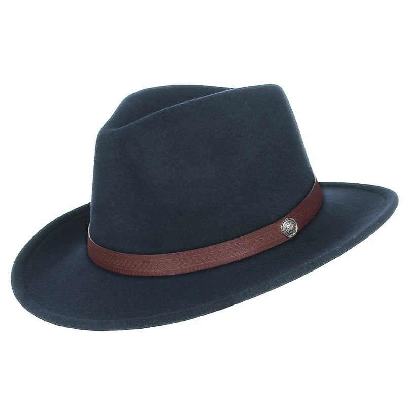 Western Hat with feather detail adding unique and elegant touch